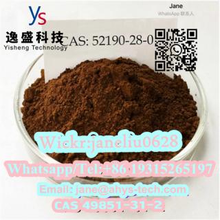 Cas 52190-28-0 Hot Selling 2-Bromo-3',4'-(methylenedioxy)propiophenone 99.9% Brown Powder Yisheng