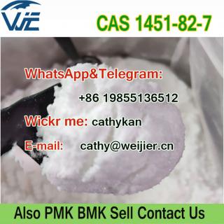 CAS 1451-82-7 also Sell PMK Oil Contact WhatsApp+86 198 5513 6512