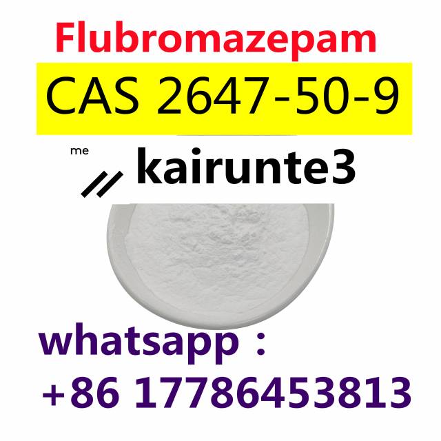 Flubromazepam usa uk canada white powder CAS 2647-50-9 kairunte bmk pmk