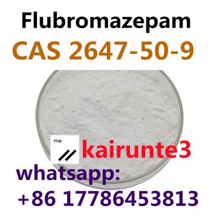 USA UK CANADA High Purity Flubromazepam 99% white powder CAS 2647-50-9 Wicker: kairunte3