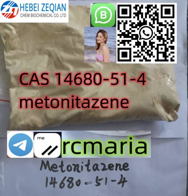 hot selling CAS 14680-51-4 Metonitazene Wickr/Telegram:rcmaria