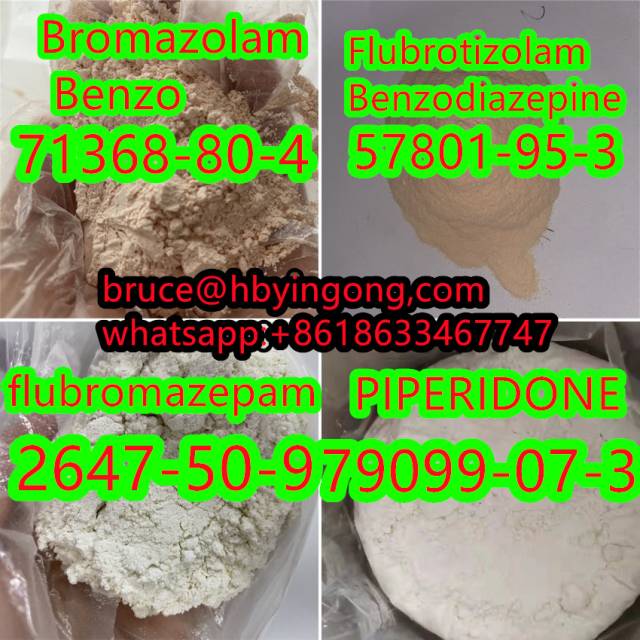 High quality CAS 71368-80-4 bromazolam Benzo