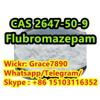 CAS 2647-50-9 Flubromazepam With Fast Delivery