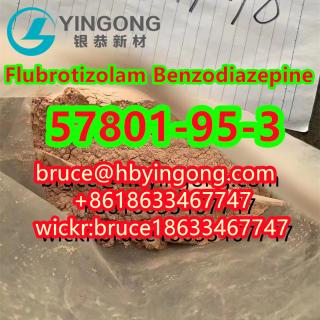 CAS 57801-95-3 Flubrotizolam Benzodiazepine