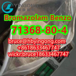 High quality CAS 71368-80-4 bromazolam Benzo