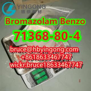 High quality CAS 71368-80-4 bromazolam Benzo